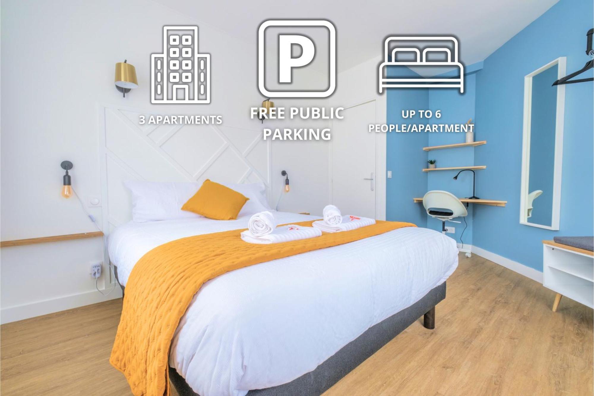 Apartament Sainte-Anne Reims Zewnętrze zdjęcie